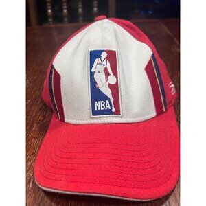 Reebok NBA Fan Cap Men's One Size Stretch Fit Hat Red/White